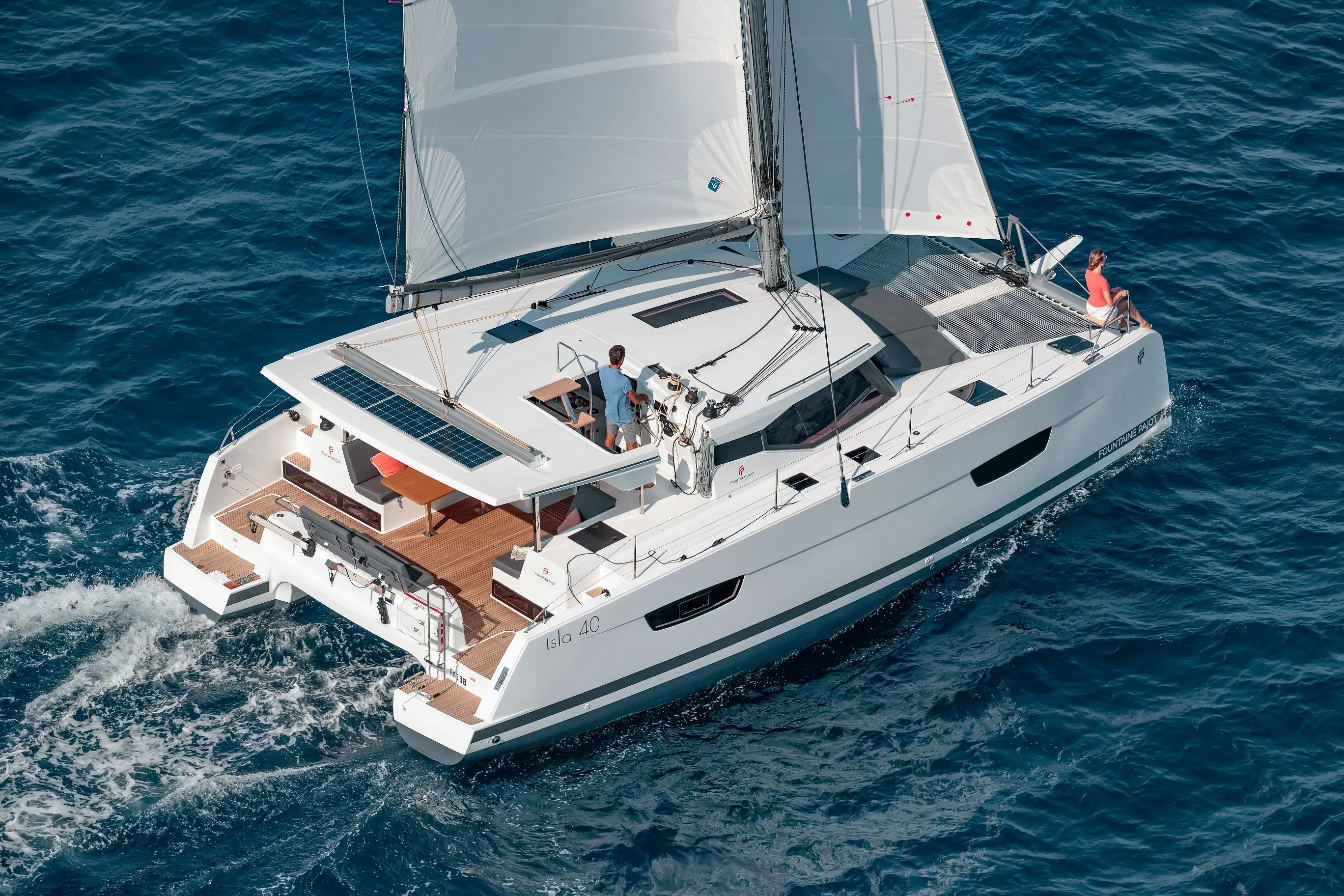 New Sail Catamaran for Sale 2021 FP Isla 40 Boat Highlights