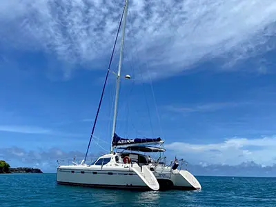 Used Sail Catamaran for Sale 2002 Privilege 435 