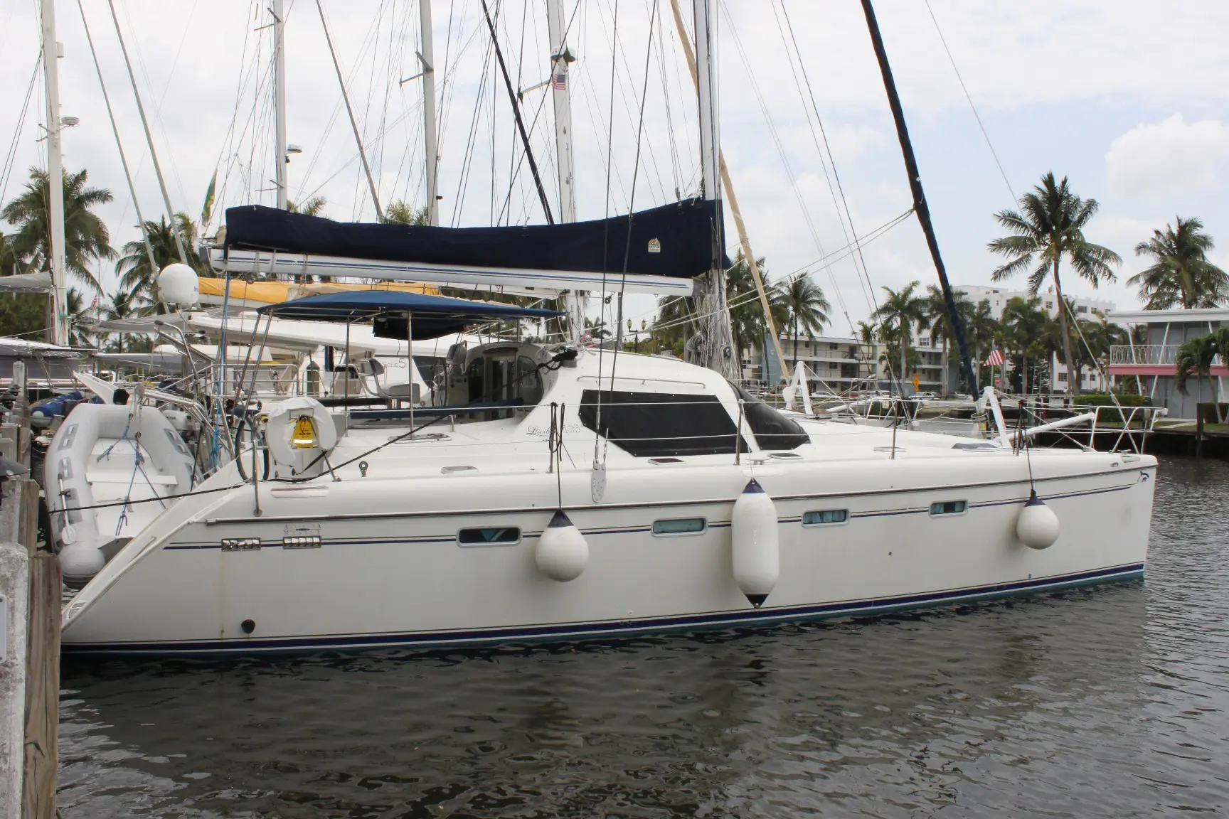 Used Sail Catamaran for Sale 2001 Privilege 435 