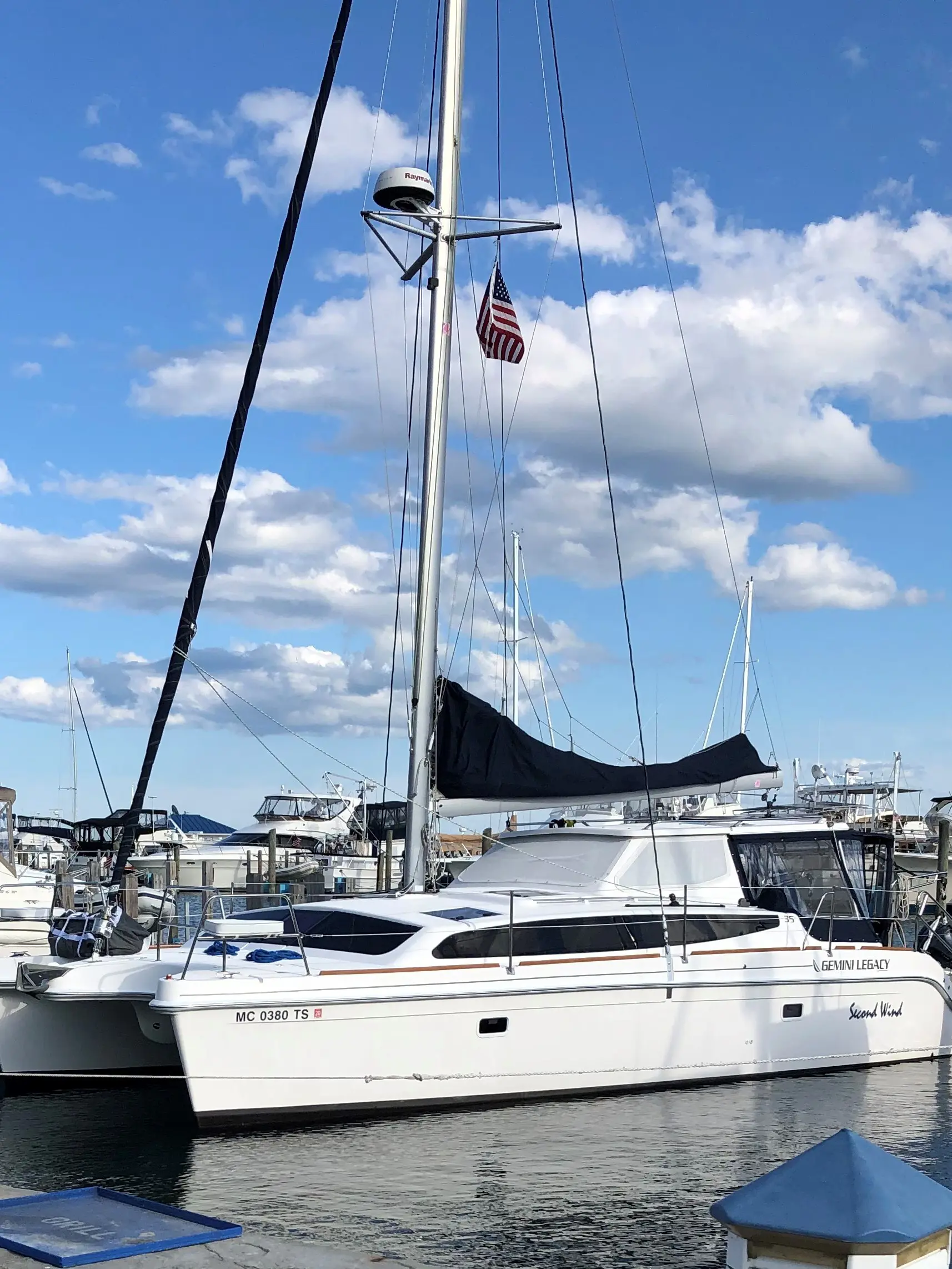 SECOND WIND Sail Legacy 35