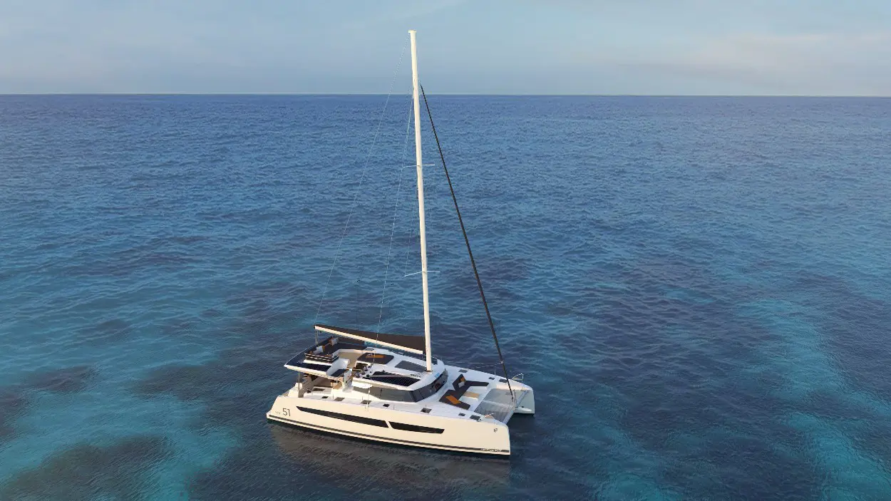 New Sail Catamaran for Sale 2024 FP Aura 51 Boat Highlights