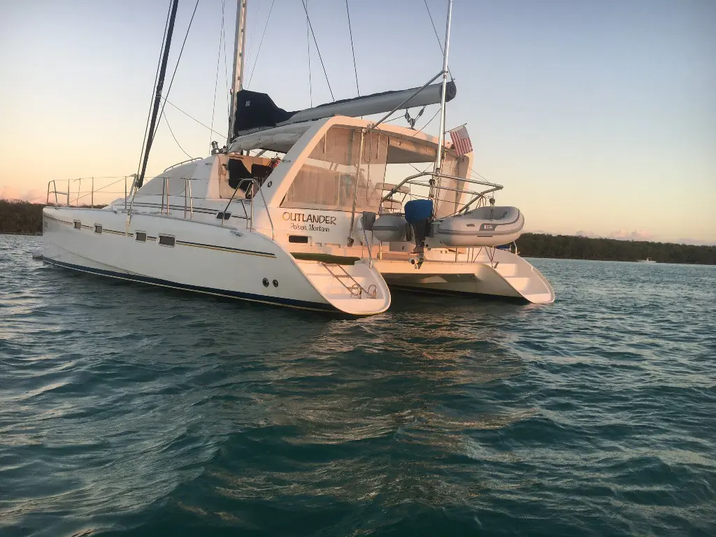 Used Sail Catamaran for Sale 2002 Leopard 42 Boat Highlights