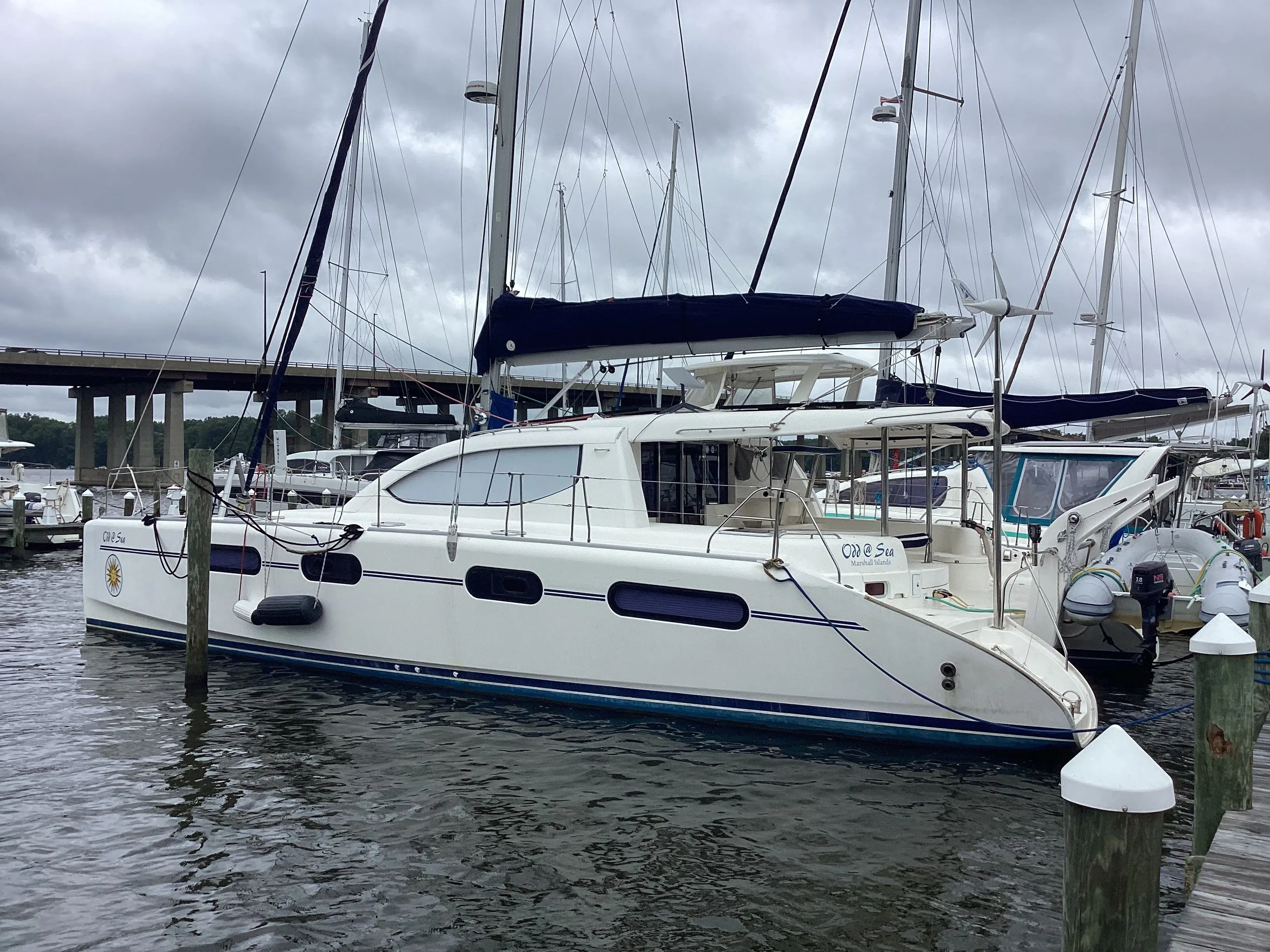 Used Sail Catamaran for Sale 2012 Leopard 46  