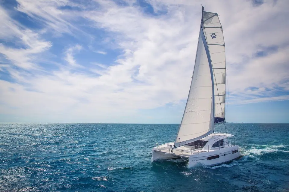 Used Sail Catamaran for Sale 2019 Leopard 40 Boat Highlights