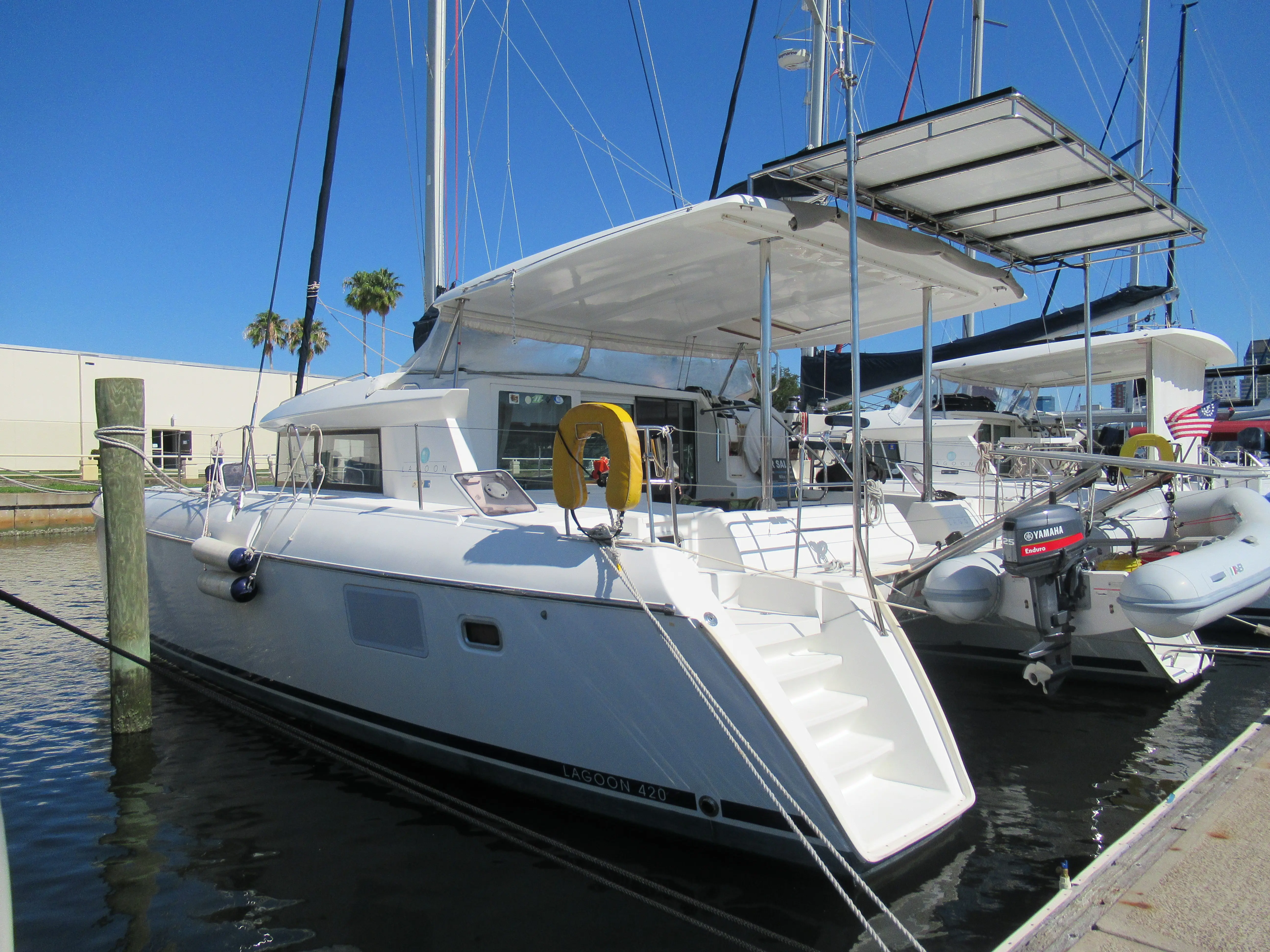 Used Sail Catamaran for Sale 2008 Lagoon 420 Boat Highlights