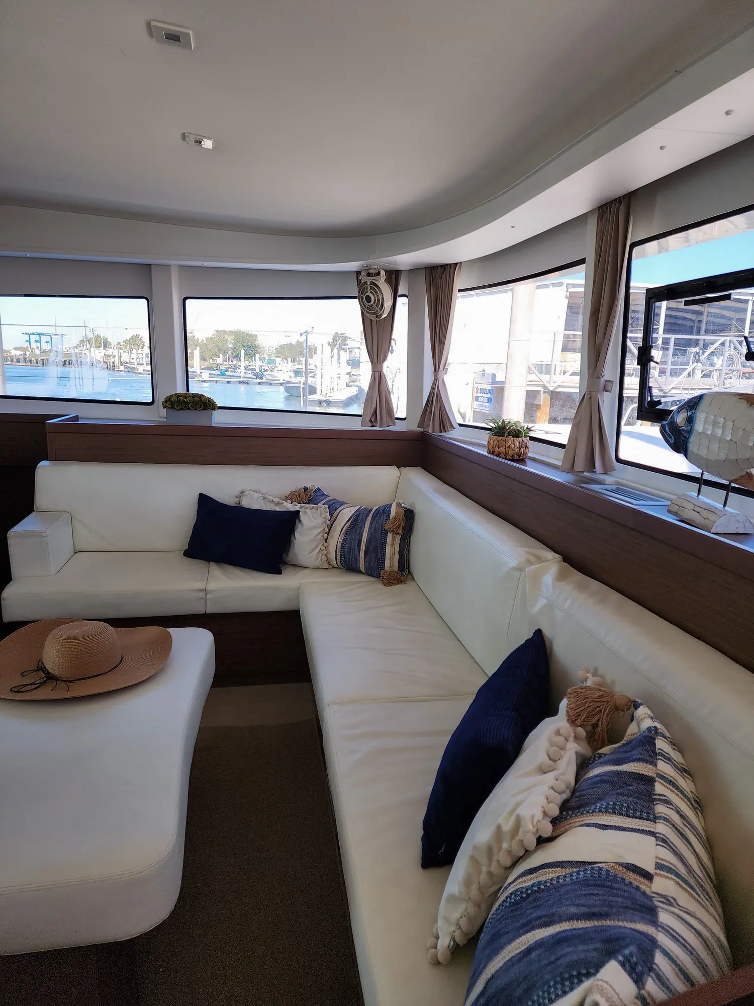 Used Sail Catamaran for Sale 2019 Lagoon 42 Layout & Accommodations