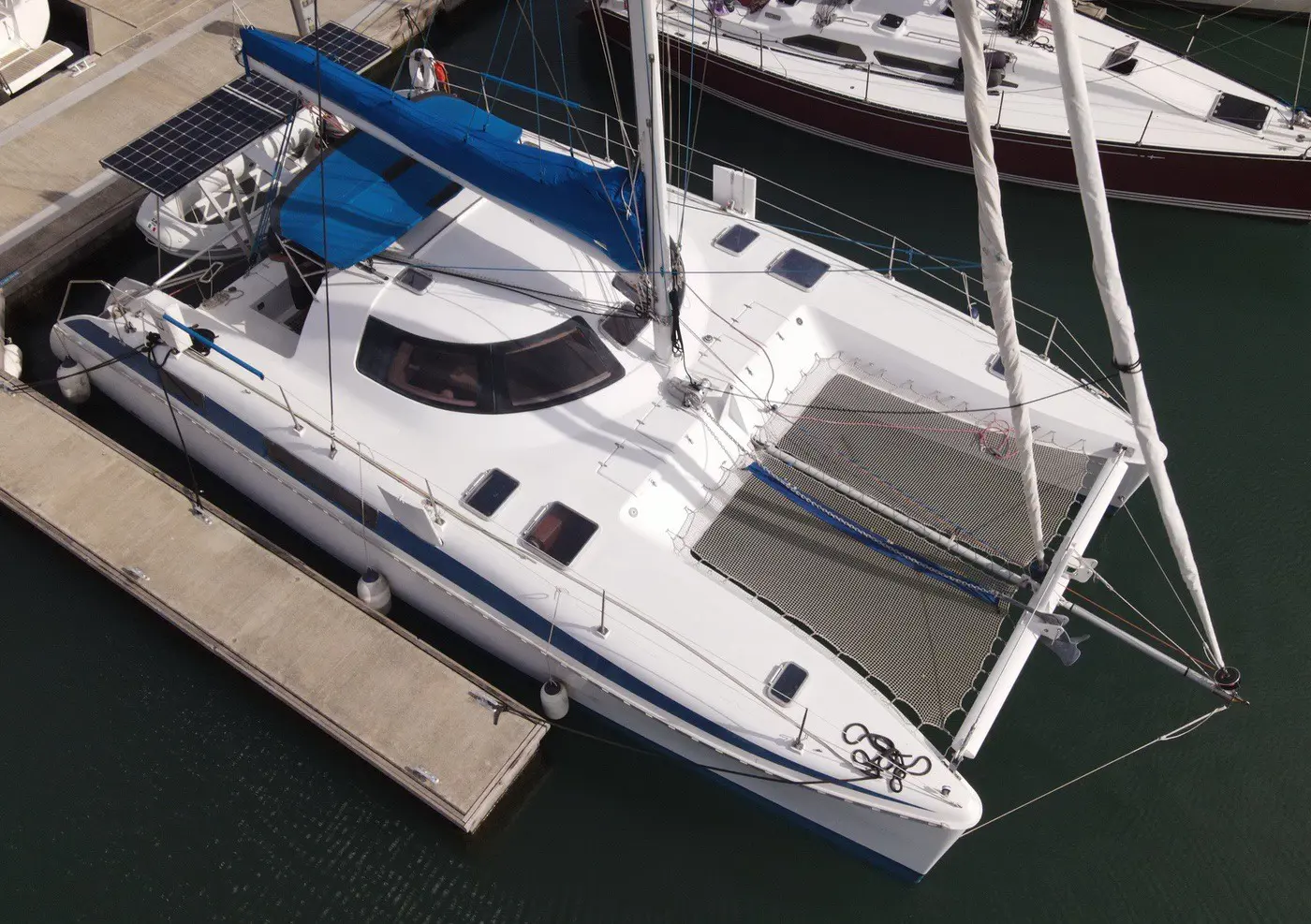 Used Sail Catamaran for Sale 1989 Catana 39 Boat Highlights