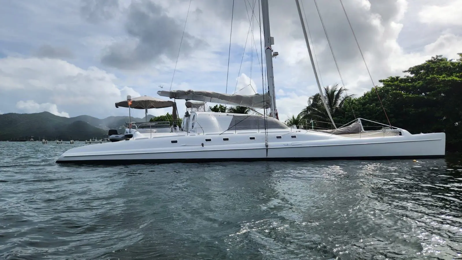 Used Sail Catamaran for Sale 1991 Custom Catamaran Additional Information