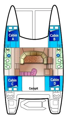 Used Sail Catamaran for Sale 1999 Catana 471 Boat Highlights