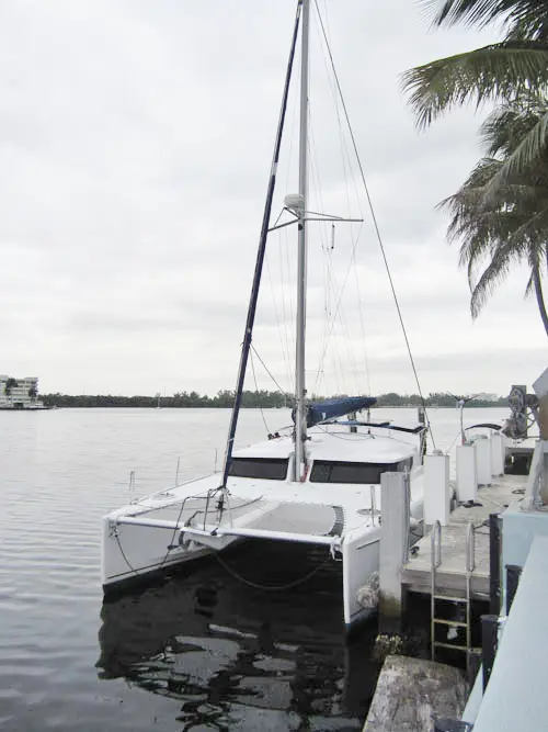 Used Sail Catamaran for Sale 2007 Mahe 36 Boat Highlights