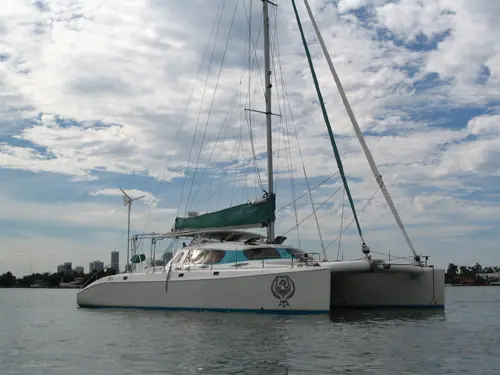 Used Sail Catamaran for Sale 2001 Ocean Cat 49 Boat Highlights