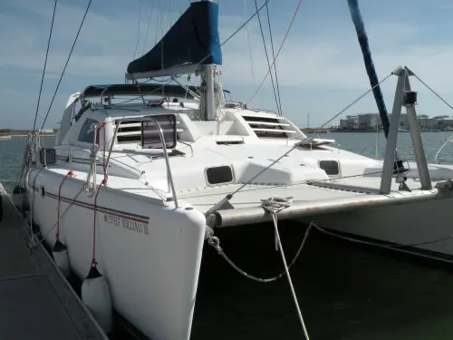 Used Sail Catamaran for Sale 2001 Moorings 3800 