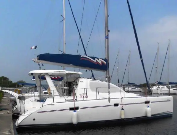 Used Sail Catamaran for Sale 2008 Leopard 40 