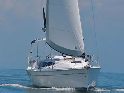 Hunter 33 New Sail