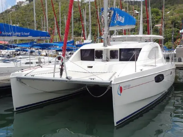 Used Sail Catamaran for Sale 2010 Leopard 38 