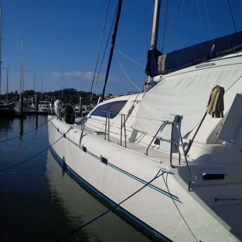 Used Sail Catamaran for Sale 2004 Leopard 47 Boat Highlights