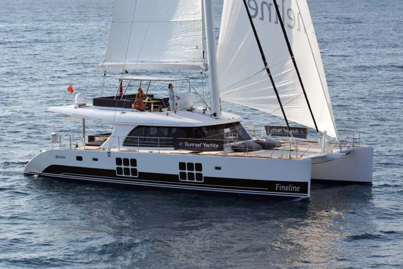 Launched Sail Catamaran for Sale  Sunreef 60 