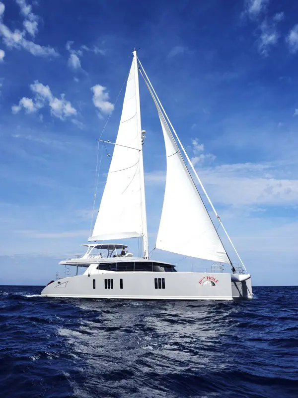 Launched Sail Catamaran for Sale  Sunreef 74 