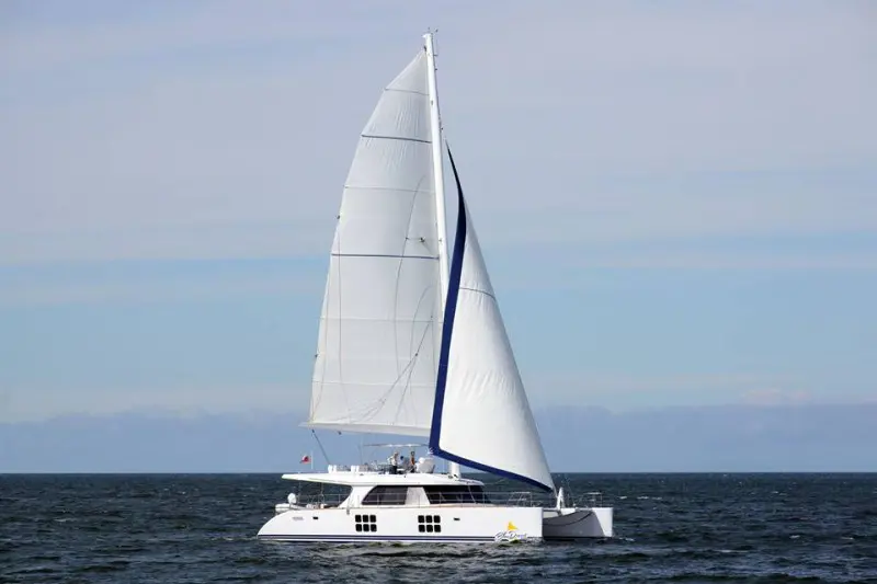 BLUE DESERT Sail Sunreef 58