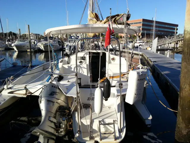 Used Sail Trimaran for Sale 2006 Telstar 28  Boat Highlights