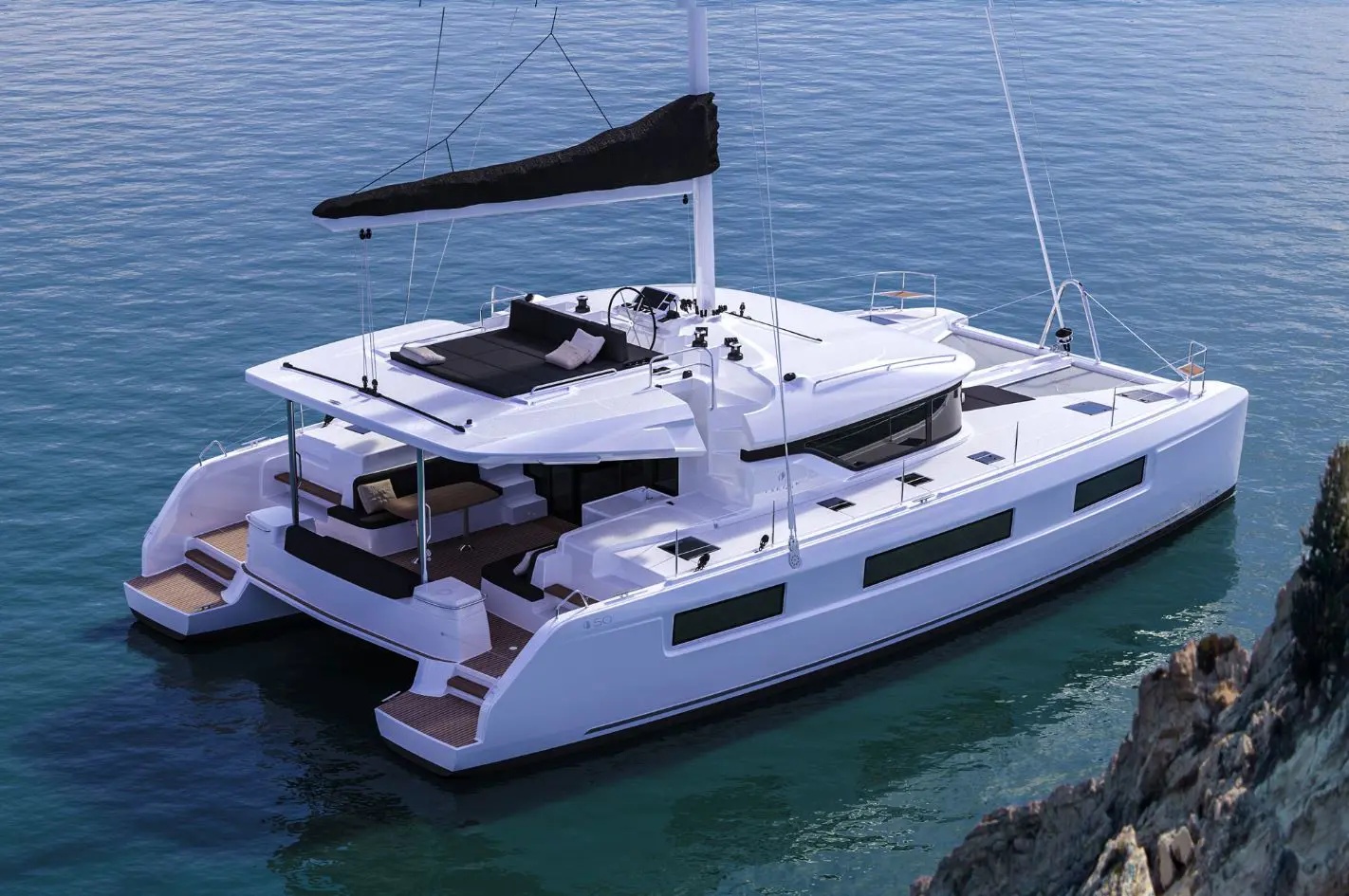 New Sail Catamaran for Sale 2019 Lagoon 50 Boat Highlights