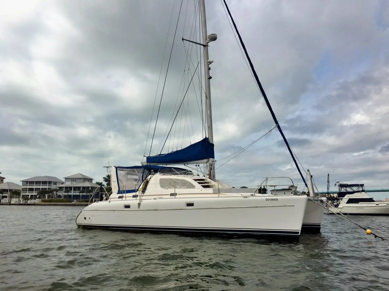 Used Sail Catamaran for Sale 1999 Leopard 38 