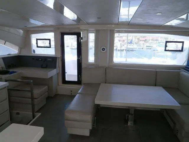 Used Sail Catamaran for Sale 2014 Leopard 48 Layout & Accommodations