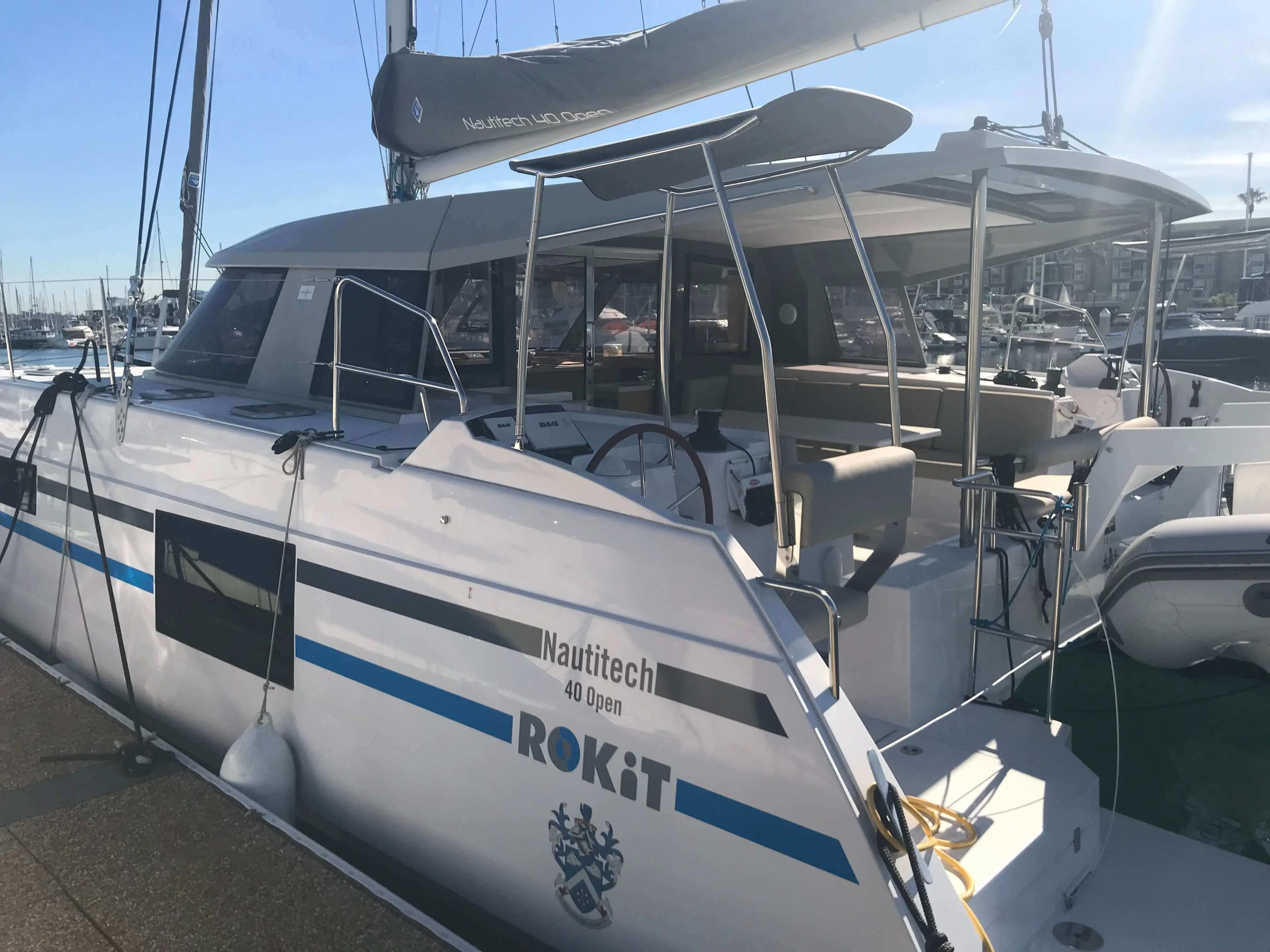 Used Sail Catamaran for Sale 2018 Nautitech 40 Open Boat Highlights