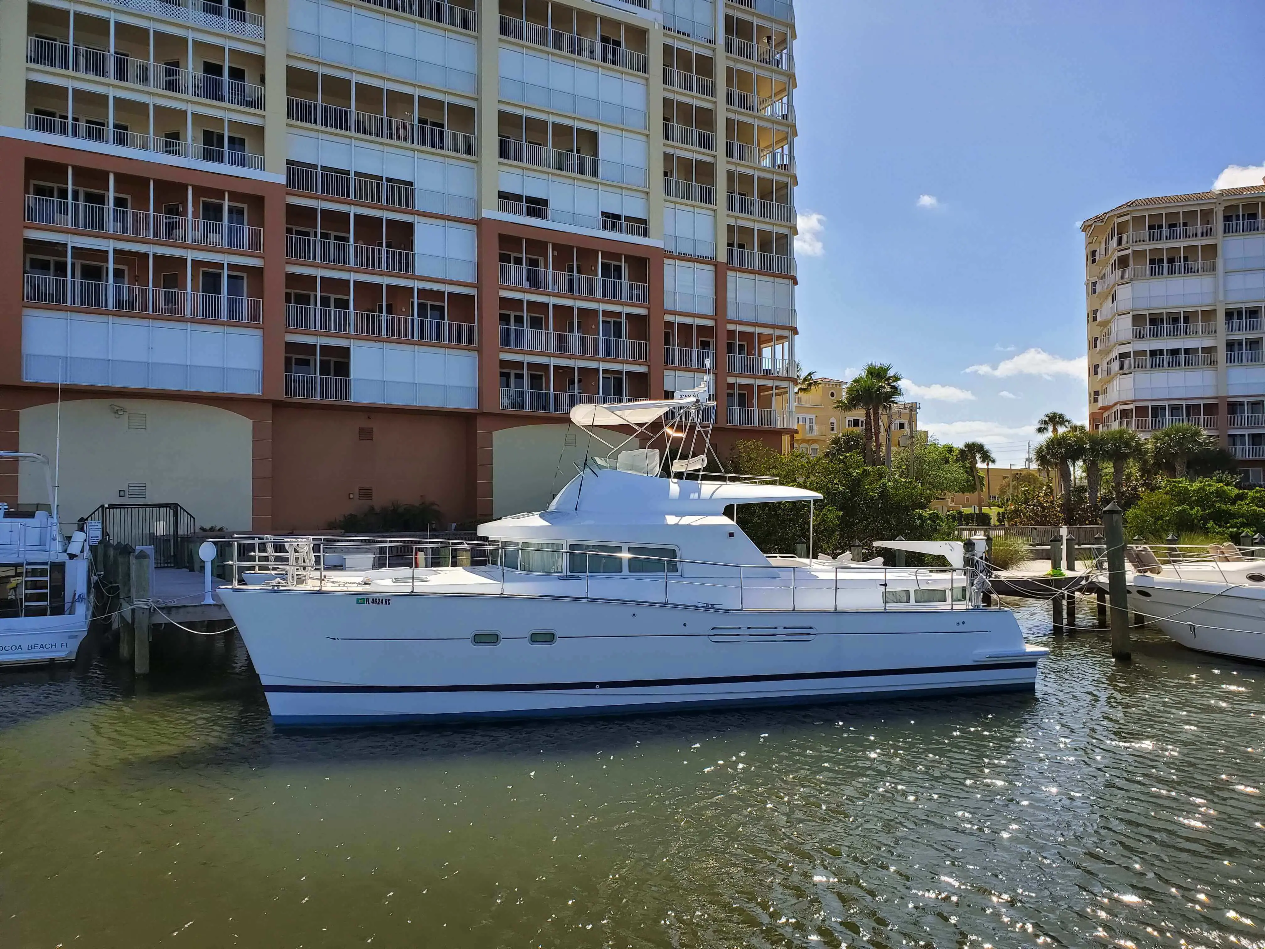 Used Power Catamaran for Sale 2004 Lagoon 43 Power  Boat Highlights