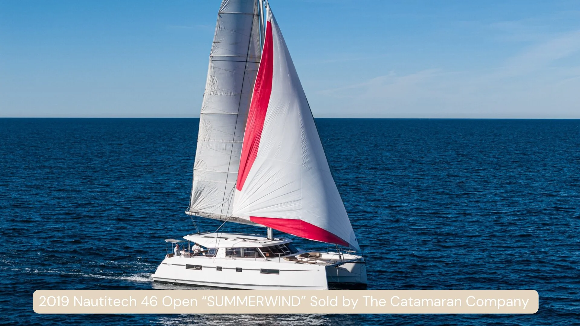 Sold Catamaran SUMMERWIND 2019 Nautitech 46 Open